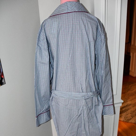Roundtree & Yorke  Striped Woven Robe  Size:  ONE SIZE  #S25RR210   Details:  St - Picture 2 of 5